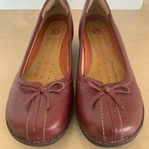 Clarks Ballerina Structured with Heels